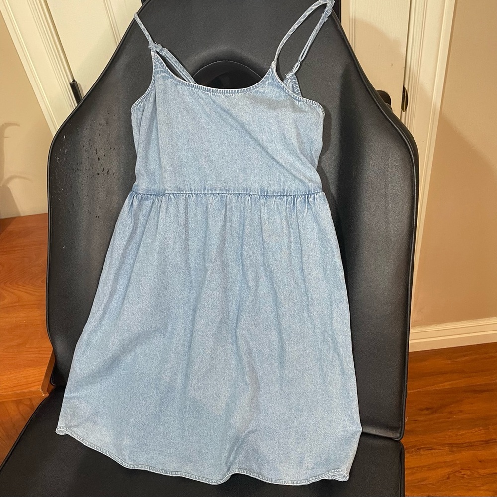 american eagle denim dress
